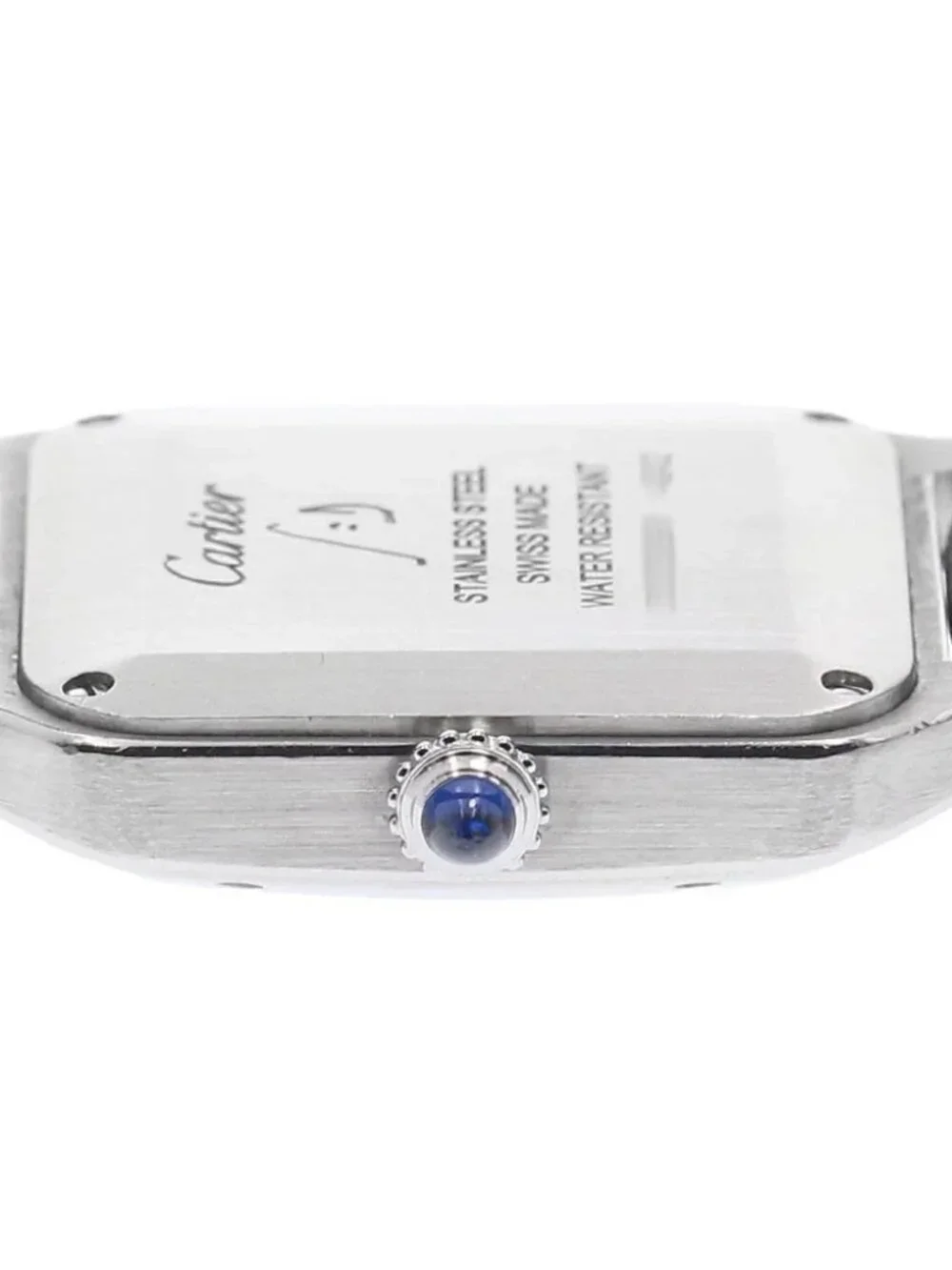 CARTIER Santos Dumont SM WSSA0023 Silver Dial Quartz Ladies Watch_963330